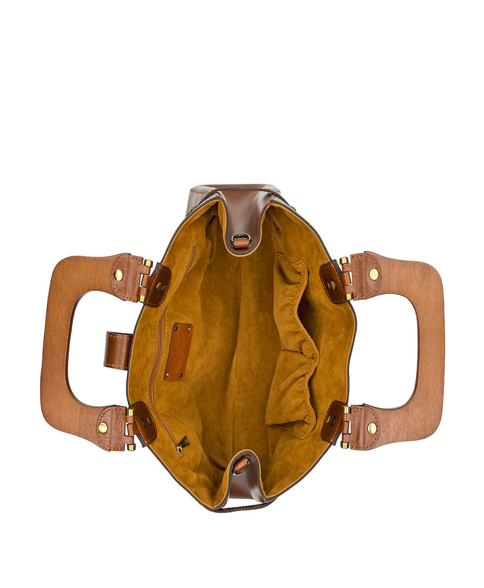 Patricia Nash Sancia Satchel - Vintage Distressed