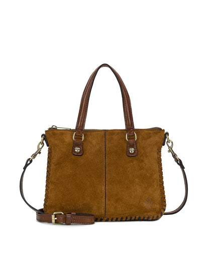 Patricia Nash Brenna Satchel Crossbody - Suede