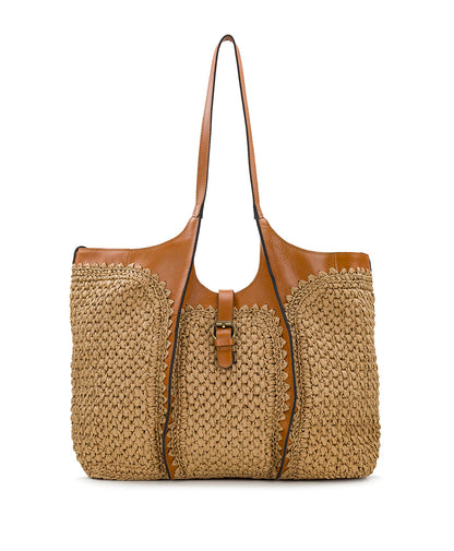 Patricia Nash Santorini Woven Satchel | Patricia Nash Leather Bag
