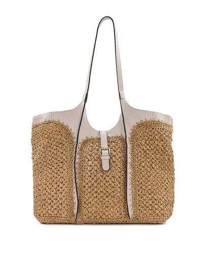 Patricia Nash Santorini Woven Satchel | Patricia Nash Leather Bag