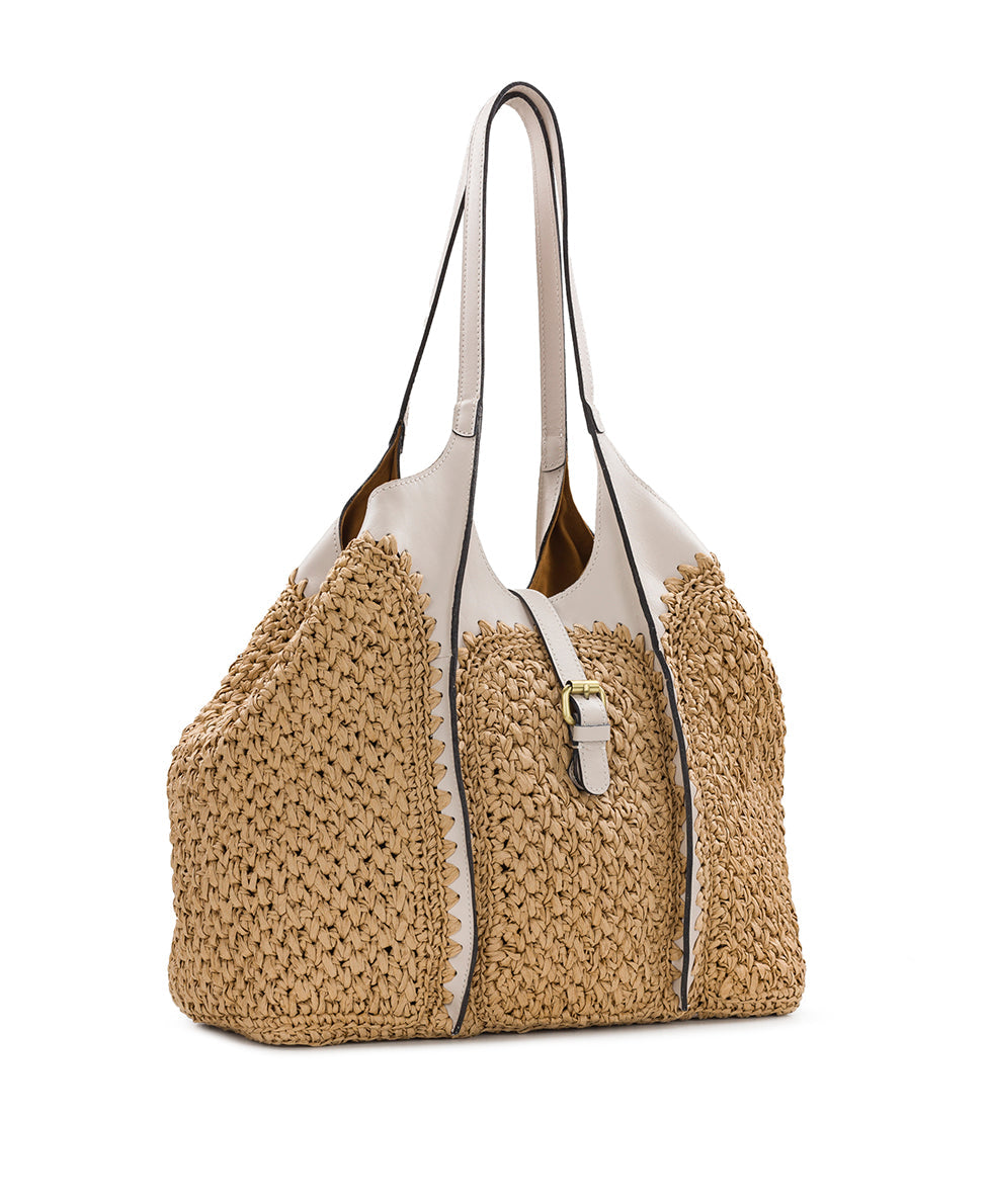 Patricia Nash Santorini Woven Satchel | Patricia Nash Leather Bag