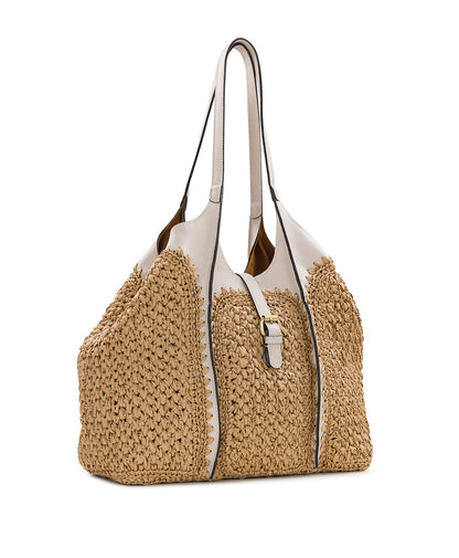 Patricia Nash Santorini Woven Satchel | Patricia Nash Leather Bag