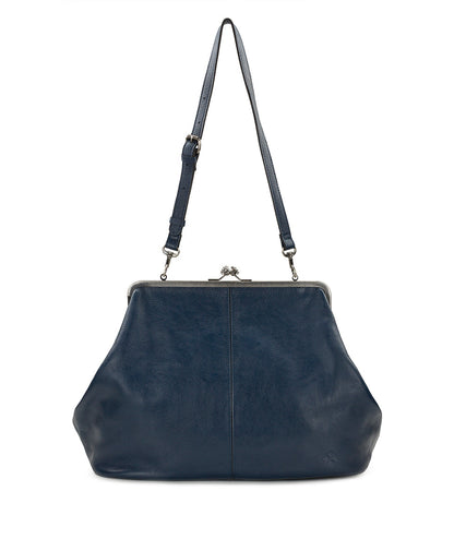 Patricia Nash Serafina Large Frame Bag - Rugged Natural Grain