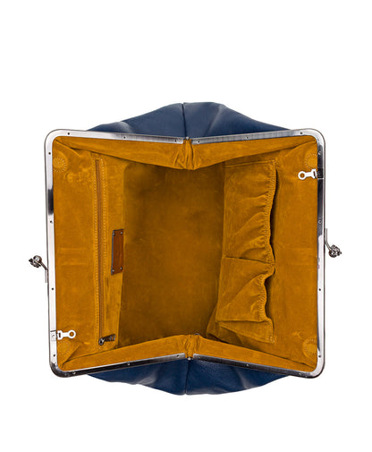 Patricia Nash Serafina Large Frame Bag - Rugged Natural Grain