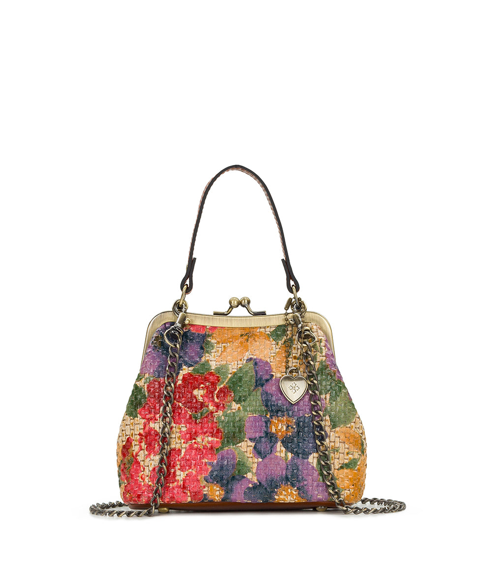 Patricia Nash Mini Laureana Chain Crossbody - Painted Woven
