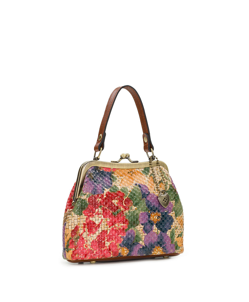 Patricia Nash Mini Laureana Chain Crossbody - Painted Woven