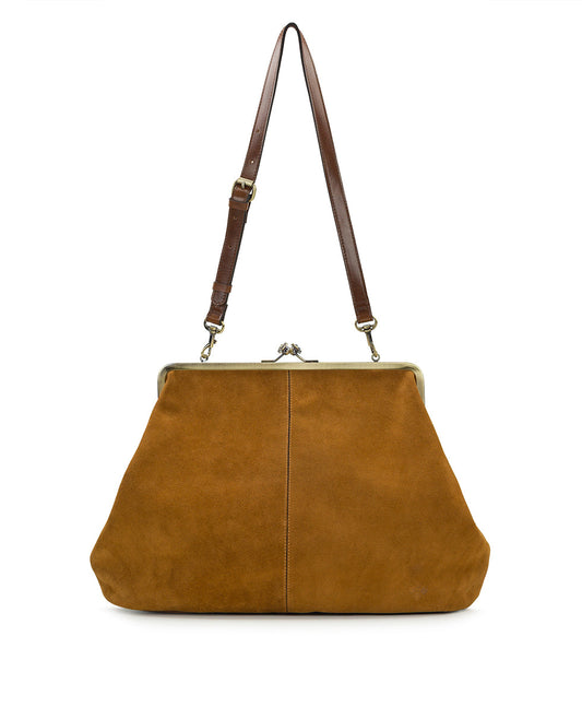 Patricia Nash Serafina Large Frame Bag - Suede