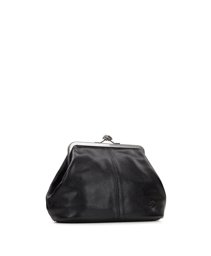 Patricia Nash Sofia Frame Crossbody - Rugged Natural Grain Leather