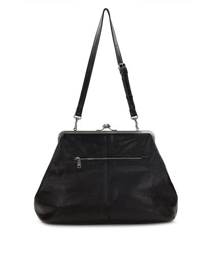Patricia Nash Serafina Large Frame Bag - Rugged Natural Grain Leather