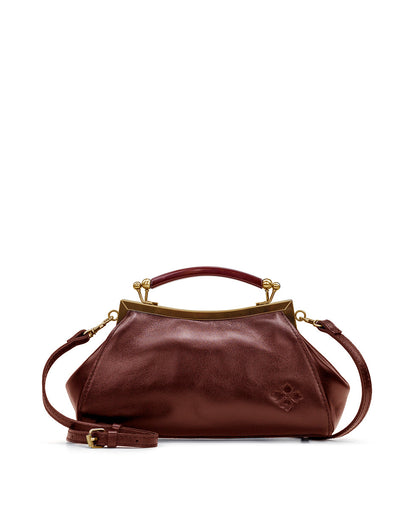 Patricia Nash Kelmscott Frame - Vintage Vegetable Tanned Leather