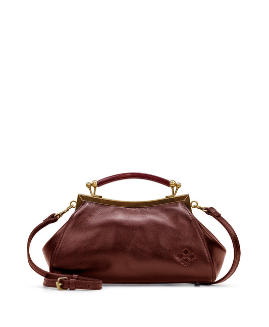 Patricia Nash Kelmscott Frame - Vintage Vegetable Tanned Leather