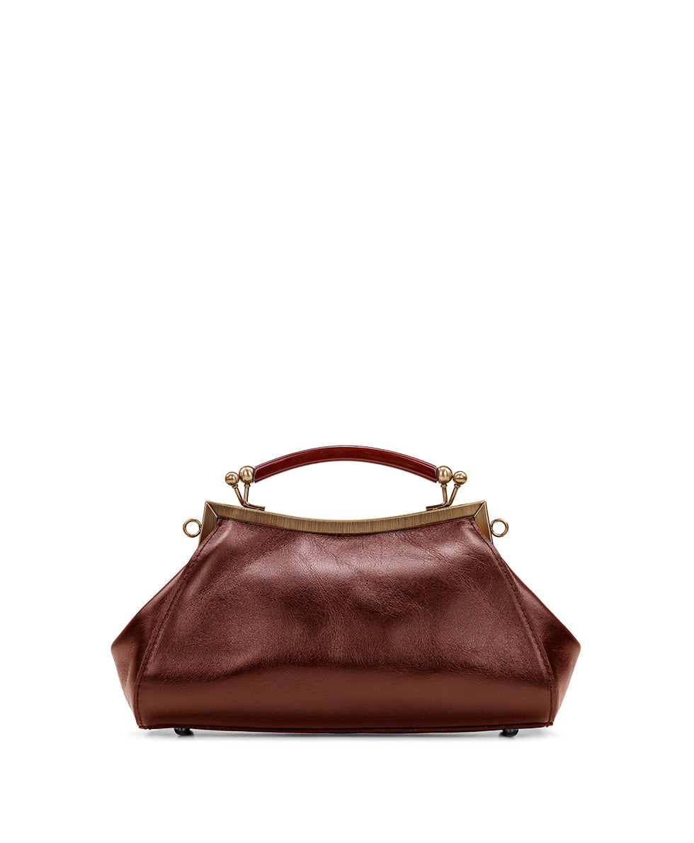 Patricia Nash Kelmscott Frame - Vintage Vegetable Tanned Leather