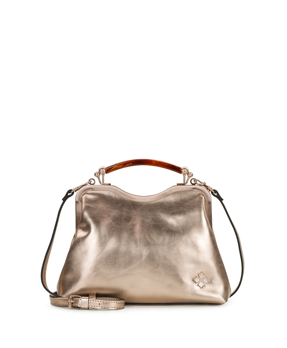 Patricia Nash Maryse Frame | Vintage Distressed Metallic | Champagne