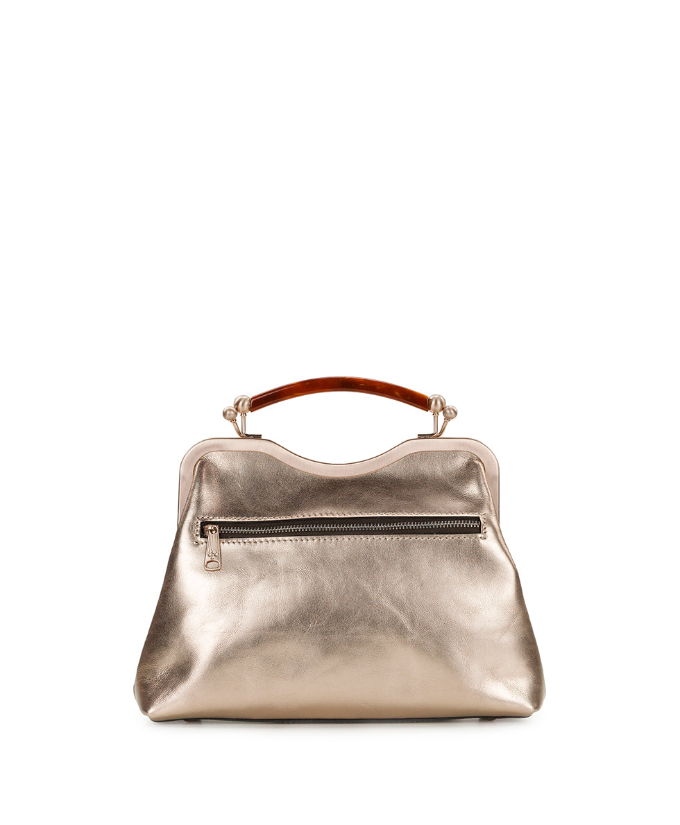 Patricia Nash Maryse Frame | Vintage Distressed Metallic | Champagne