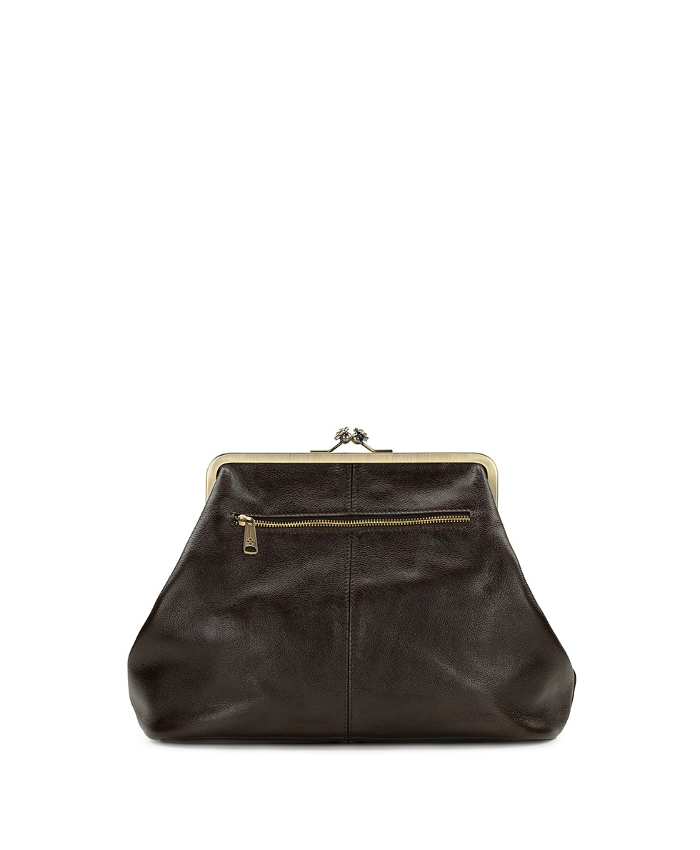 Patricia Nash Vivienne Frame | Rugged Natural Grain | Chocolate