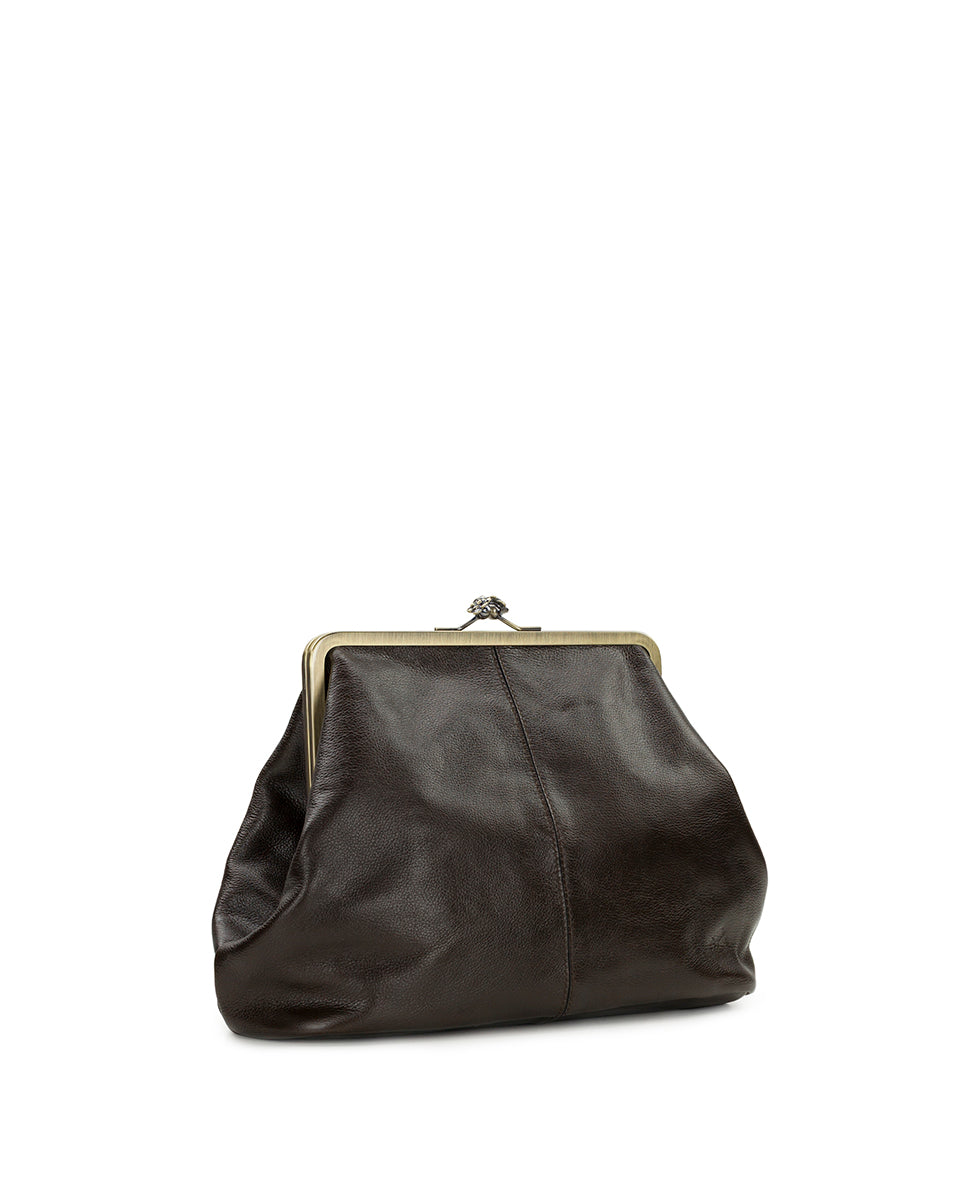 Patricia Nash Vivienne Frame | Rugged Natural Grain | Chocolate