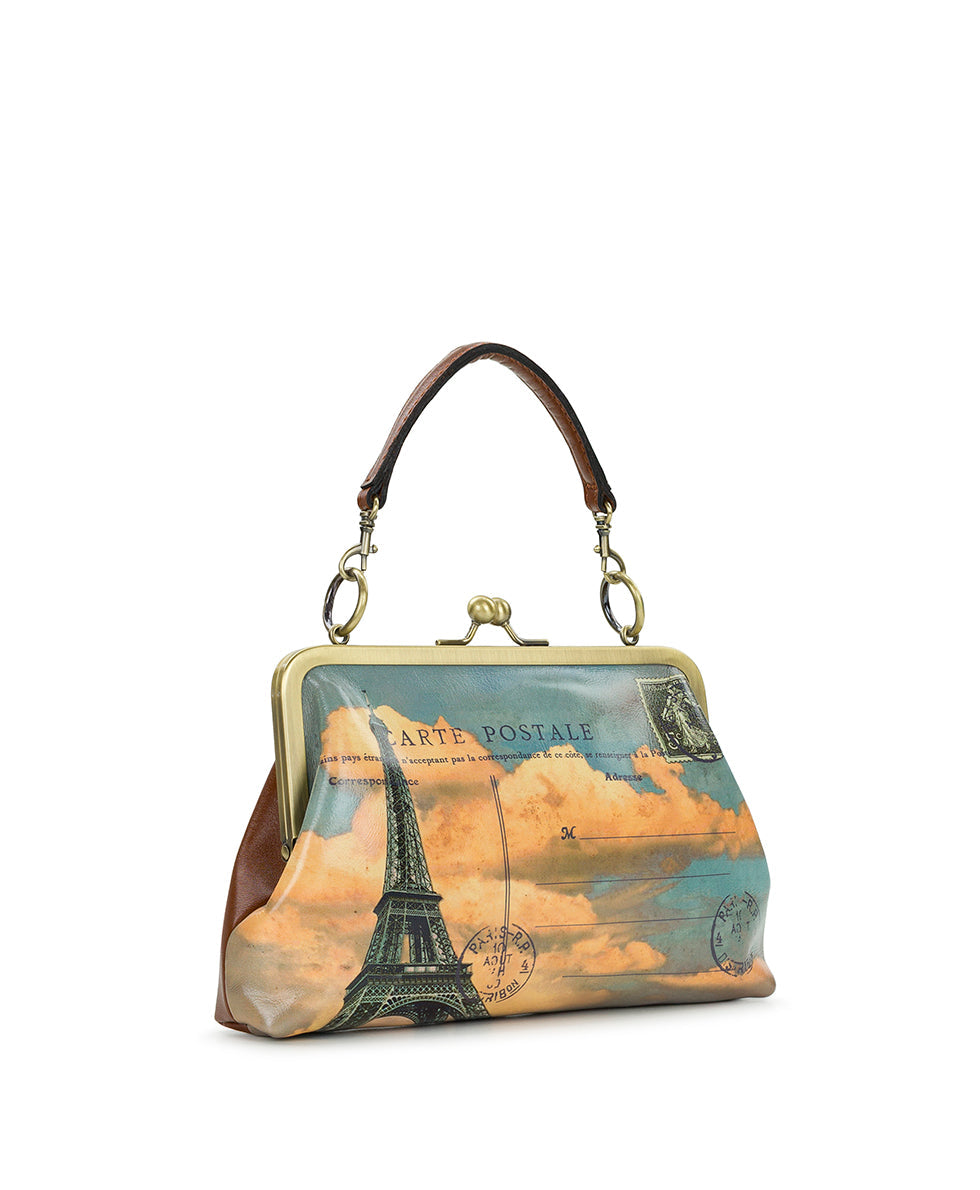 Patricia Nash Vione Frame Bag - Paris Postcard