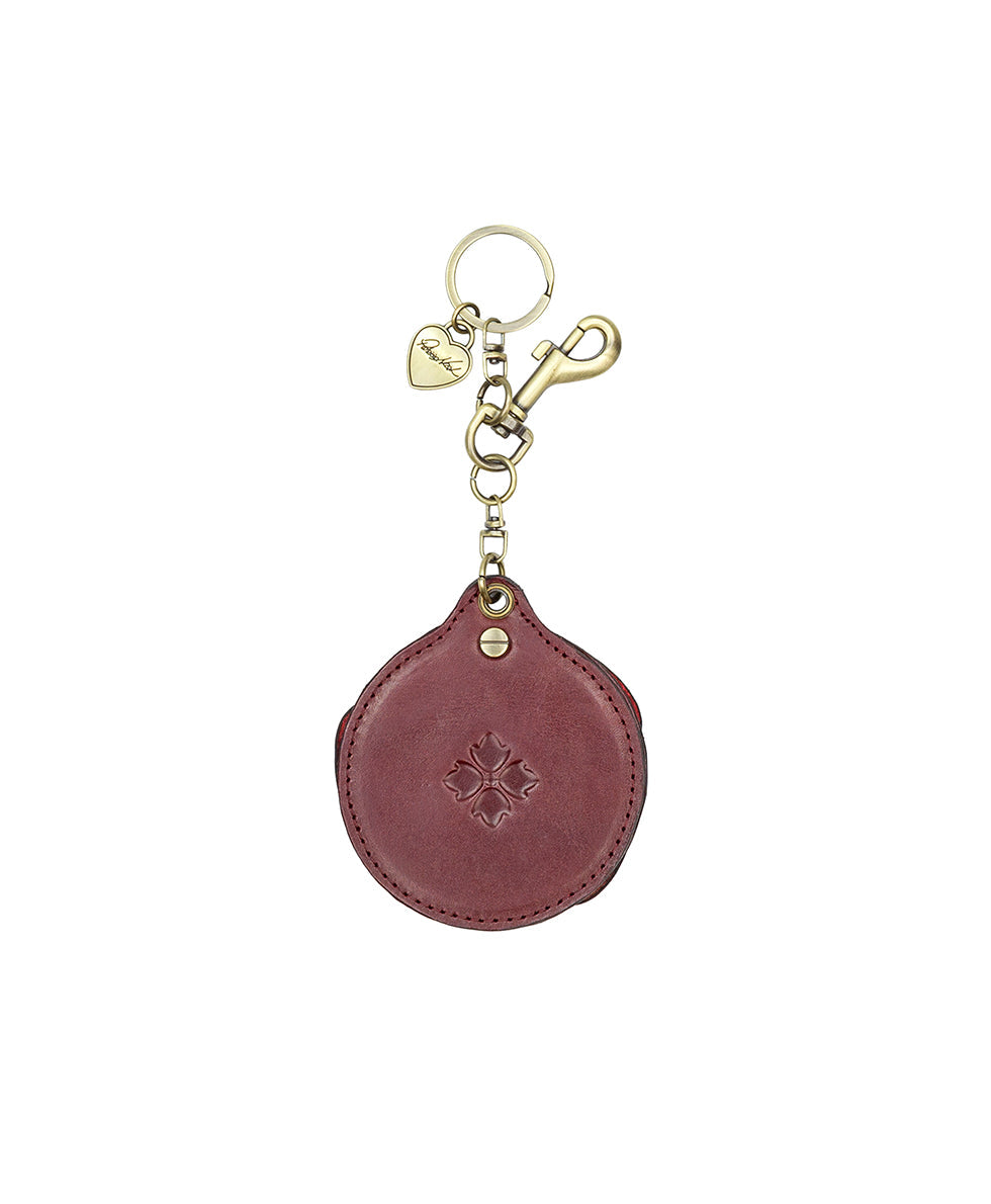 Patricia Nash Rose Mirror Bag Charm - Heritage