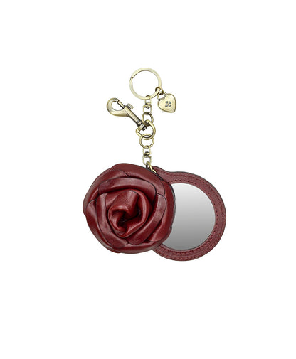 Patricia Nash Rose Mirror Bag Charm - Heritage