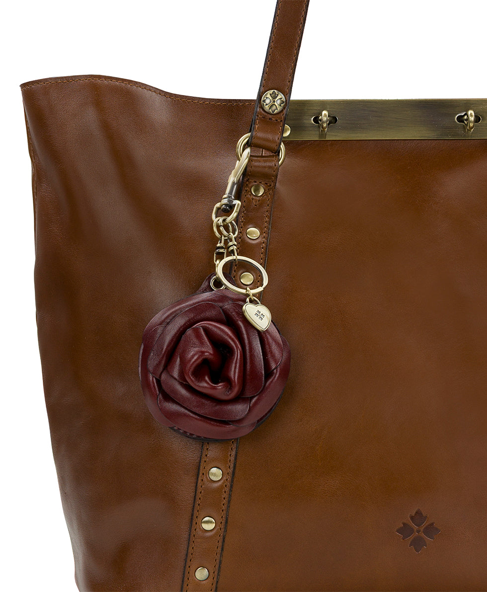 Patricia Nash Rose Mirror Bag Charm - Heritage