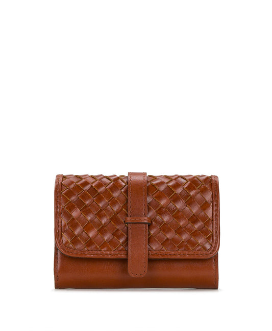 Patricia Nash Perla Wallet - Hand Stained Woven