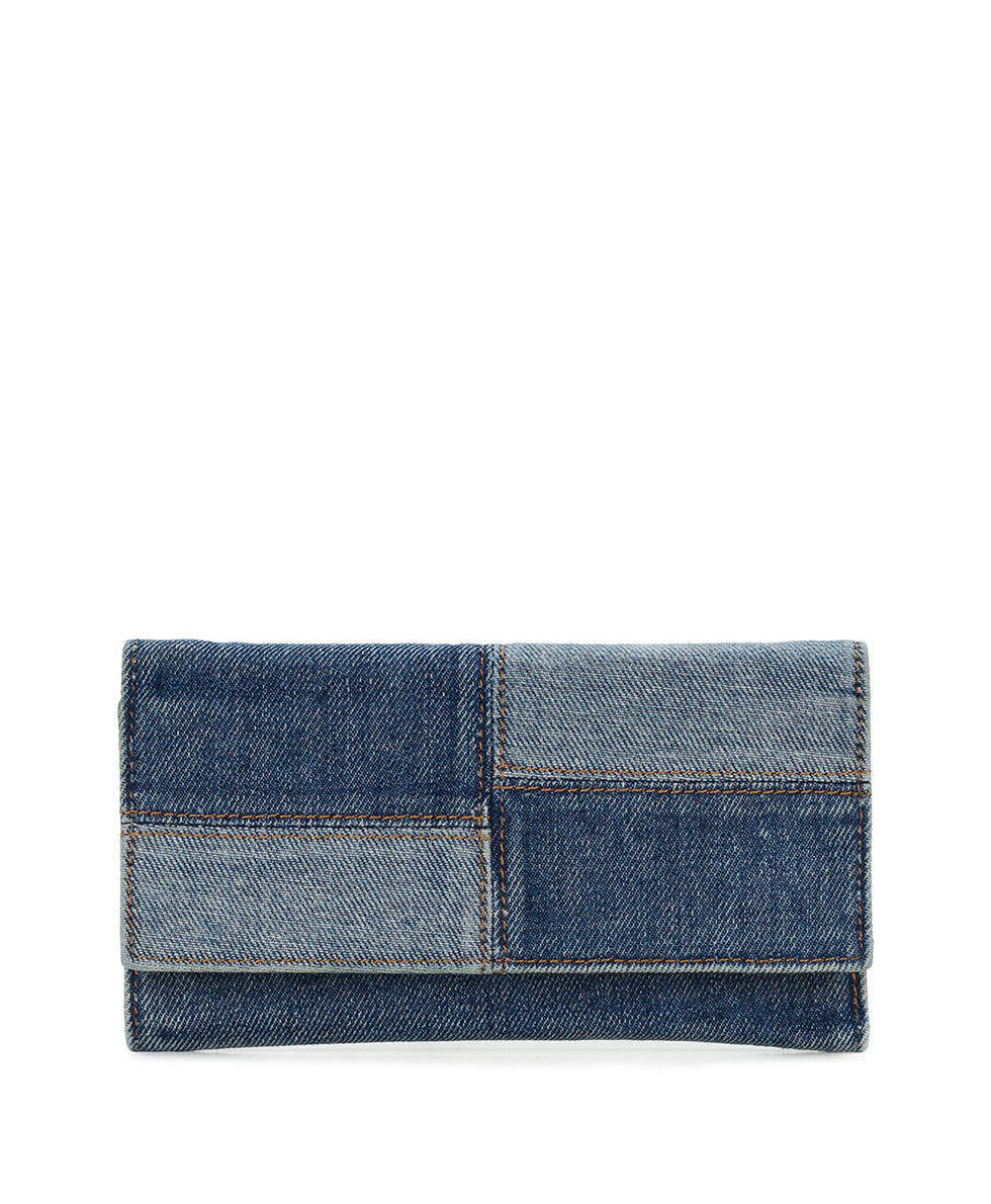 Patricia Nash Terresa Wallet - Patchwork Denim