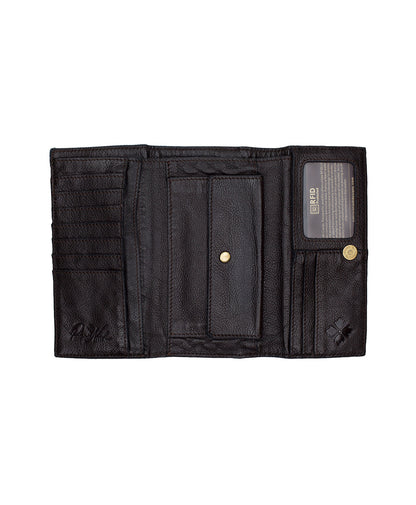 Patricia Nash Terresa Wallet - Patchwork Denim