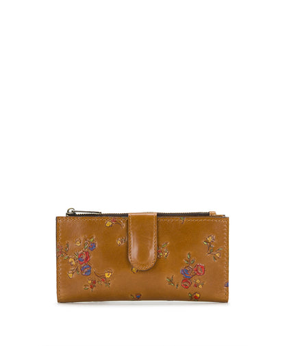 Patricia Nash Nazari Wallet - Fleur de Jardin Embossed