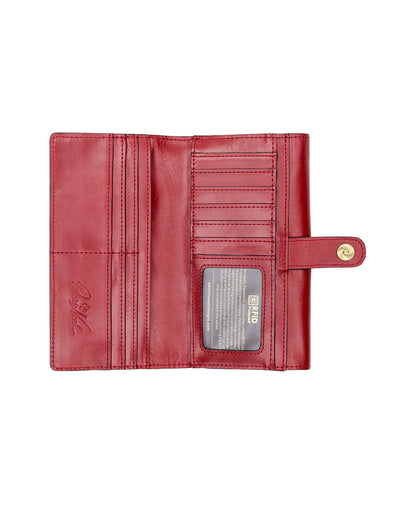 Patricia Nash Agira Wallet - Vintage Distressed Leather