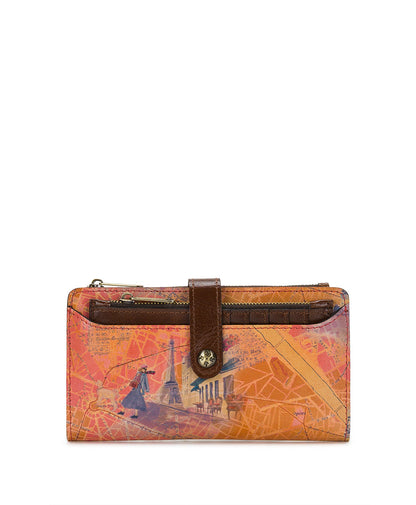 Patricia Nash Paladina Wallet - Paris Map