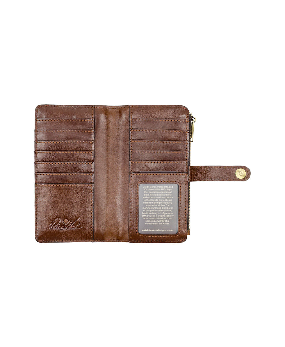 Patricia Nash Paladina Wallet - Paris Map
