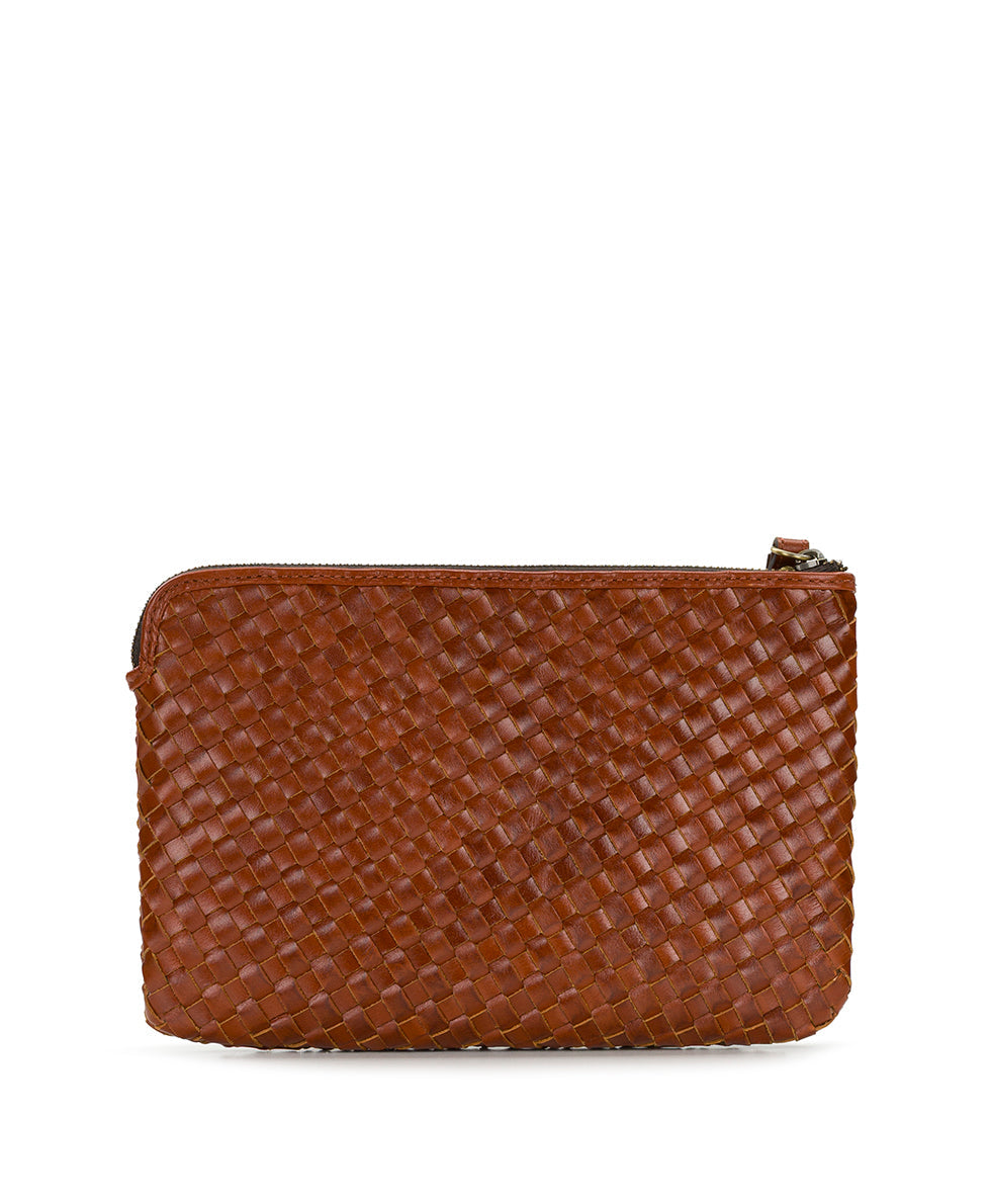 Patricia Nash Leisha Wristlet - Hand Stained Woven