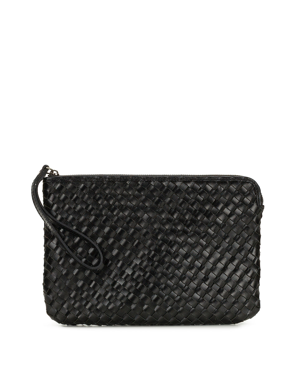 Patricia Nash Leisha Wristlet - Hand Stained Woven