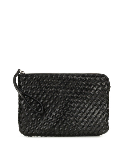 Patricia Nash Leisha Wristlet - Hand Stained Woven
