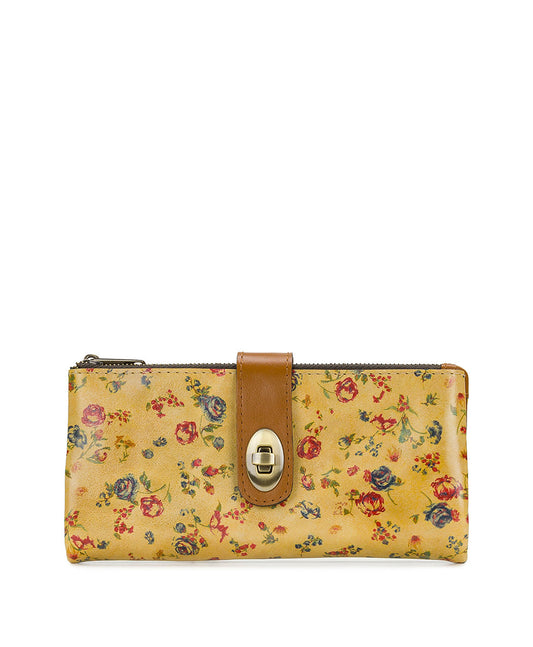 Patricia Nash Annesley Wristlet - Fleur de Jardin