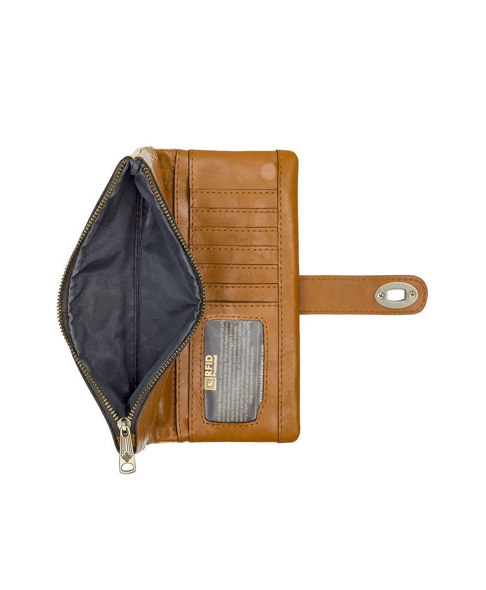Patricia Nash Annesley Wristlet - Fleur de Jardin