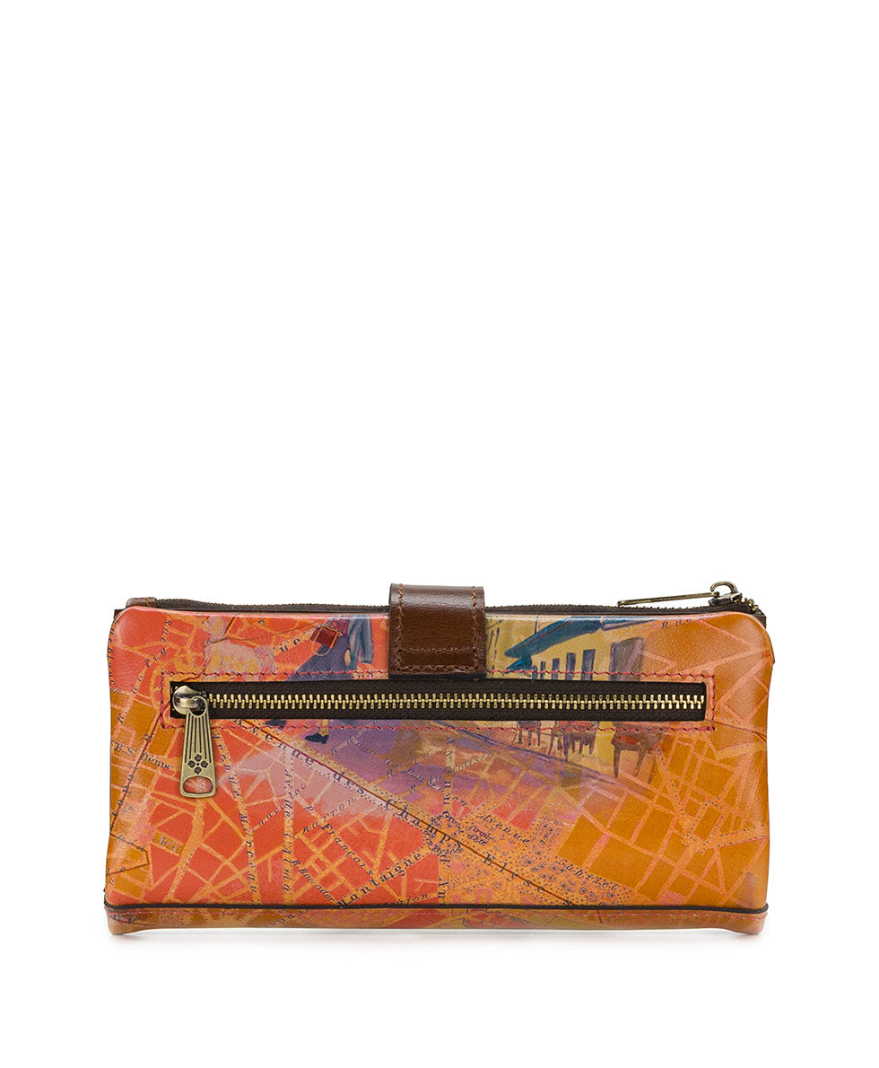 Patricia Nash Annesley Wristlet - Paris Map