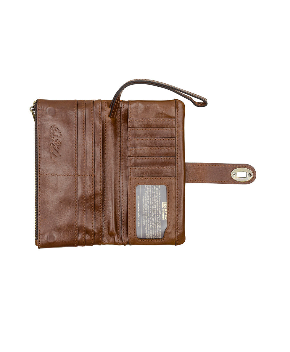 Patricia Nash Annesley Wristlet - Paris Map