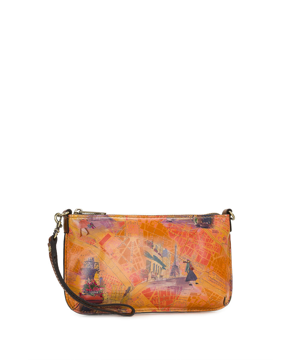 Patricia Nash Laurina Wristlet - Paris Map