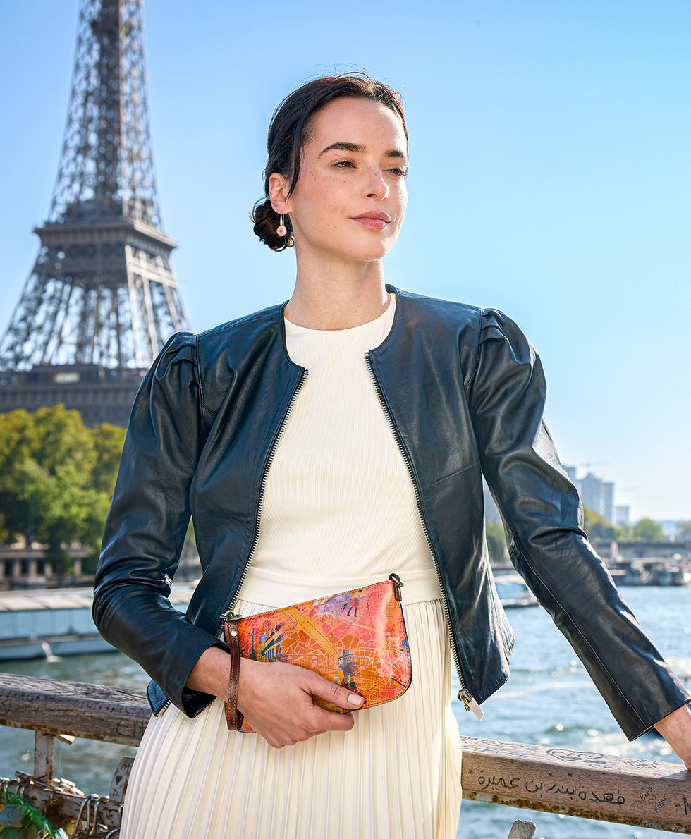 Patricia Nash Laurina Wristlet - Paris Map