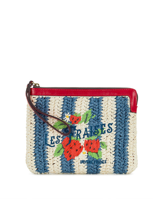 Patricia Nash Les Fraises Wristlet - Specially Woven