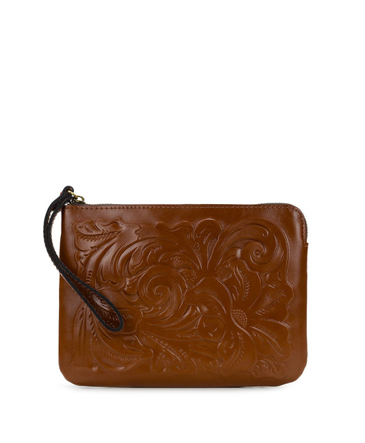 Patricia Nash Cassini Wristlet - Tooled