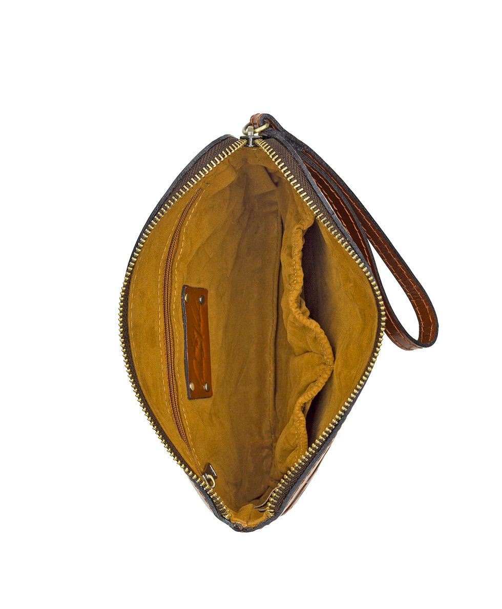Patricia Nash Cassini Wristlet - Tooled