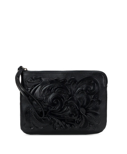 Patricia Nash Cassini Wristlet - Tooled