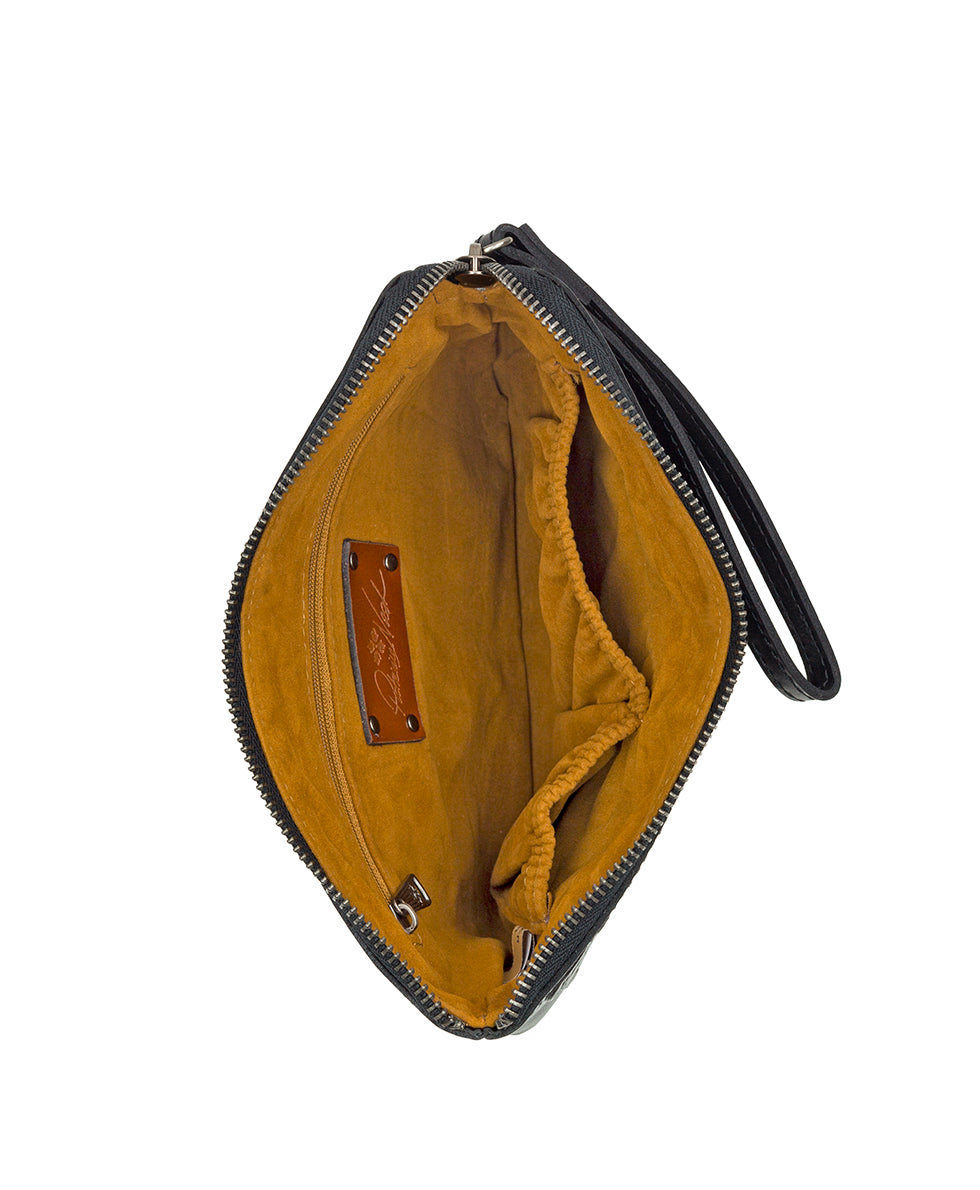 Patricia Nash Cassini Wristlet - Tooled