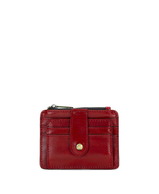 Patricia Nash Cassis ID Case - Vintage Distressed Leather
