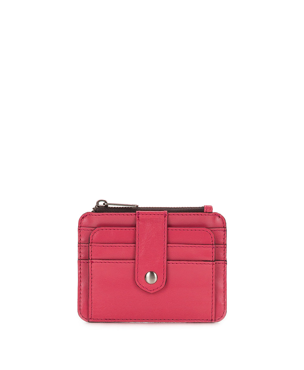 Patricia Nash Cassis ID Case - Vintage Distressed Leather
