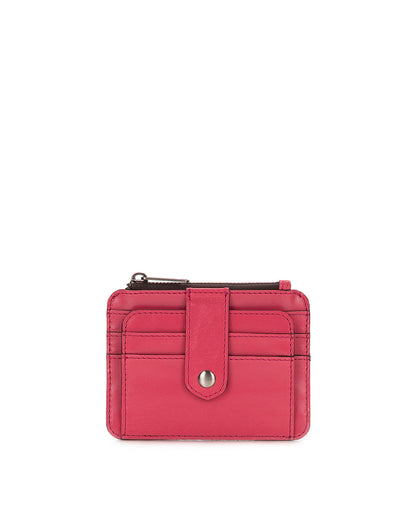 Patricia Nash Cassis ID Case - Vintage Distressed Leather