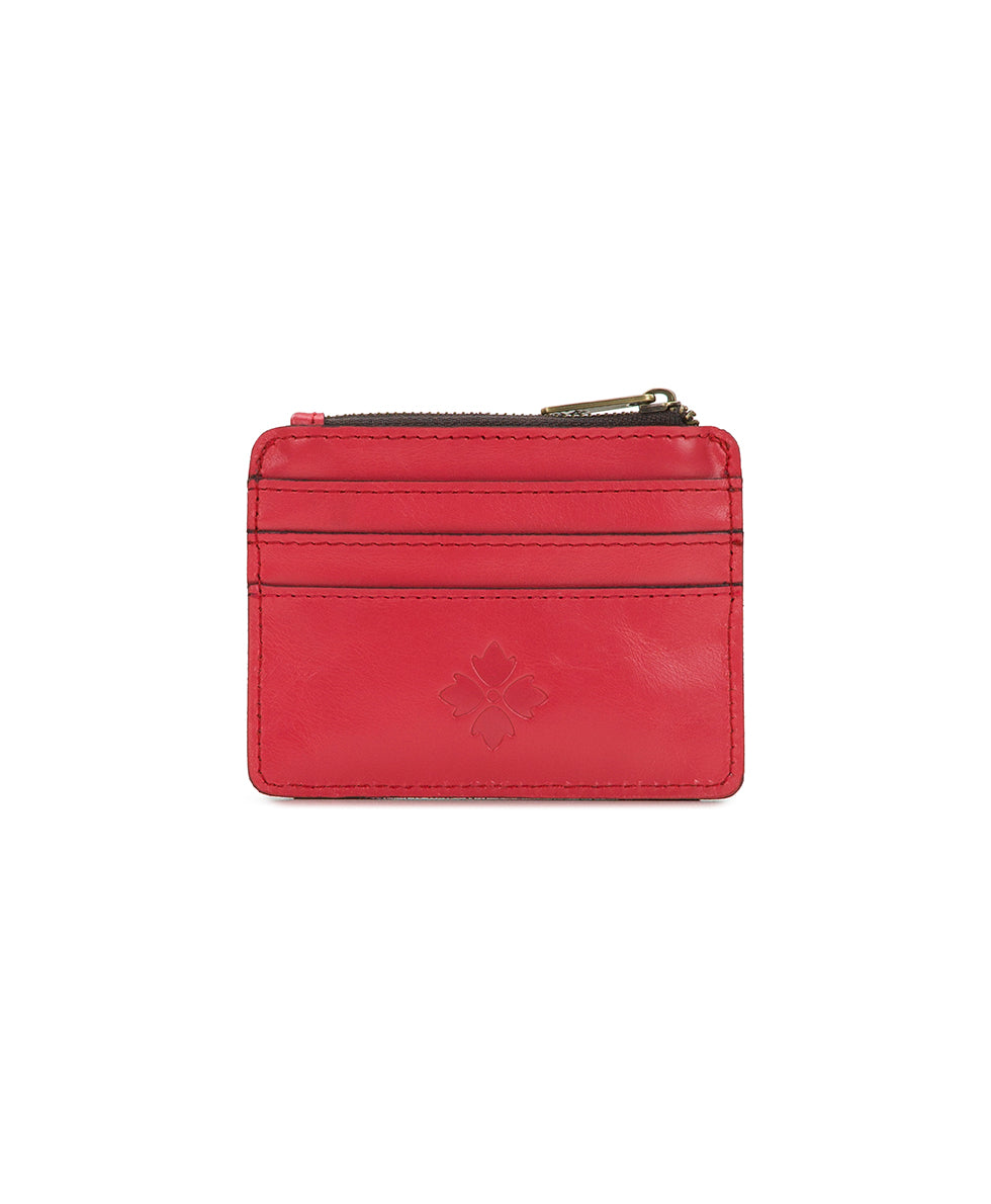 Patricia Nash Cassis ID Case - Vintage Distressed Leather