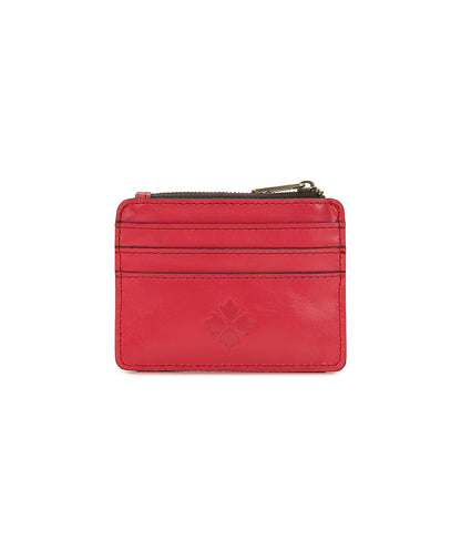 Patricia Nash Cassis ID Case - Vintage Distressed Leather